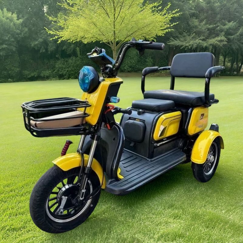 Электротрицикл Electrotrike Бумеранг 3000 желтый Электротрицикл Electrotrike Бумеранг 3000 желтый